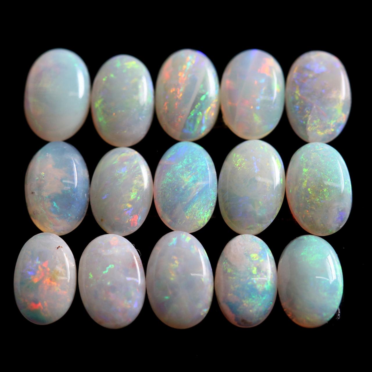 Natural Australian opal lot