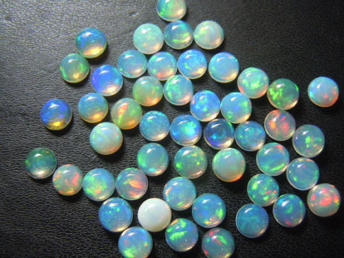 Ethiopian Natural Opal Stone Loose Gemstone Fire Opal Cabochon Stone 8.10  Ct SHC